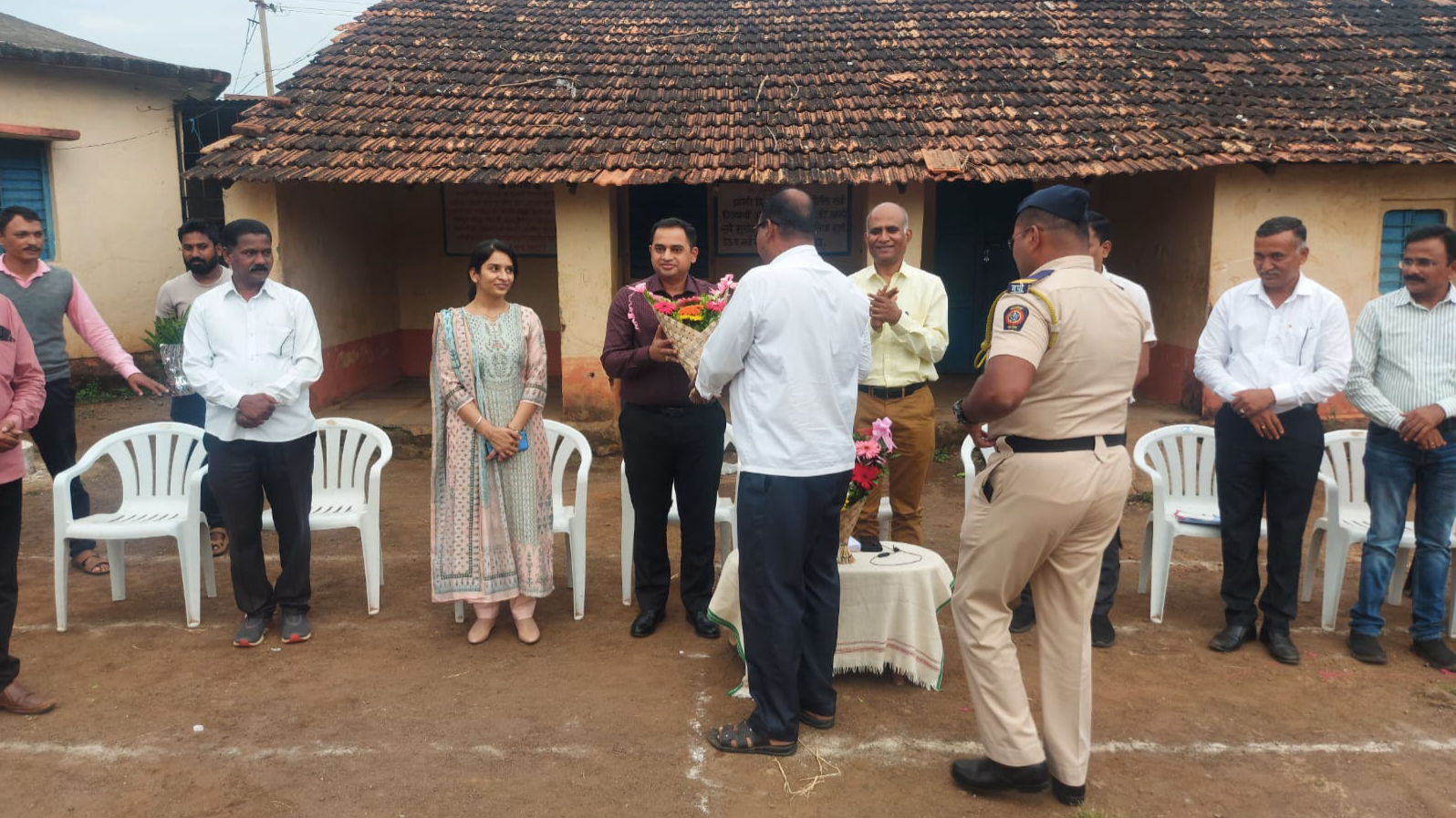 Drone survey at panhala taluka