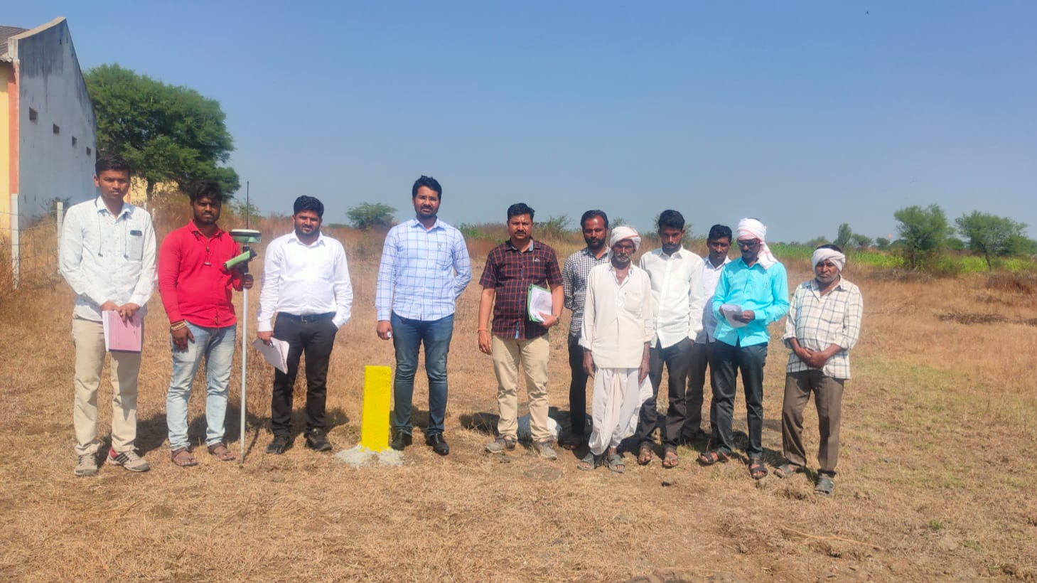 Samrudhi Mahamarg Mesurment by Rover