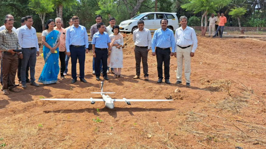Dapoli Drone Survery At Gimhavane