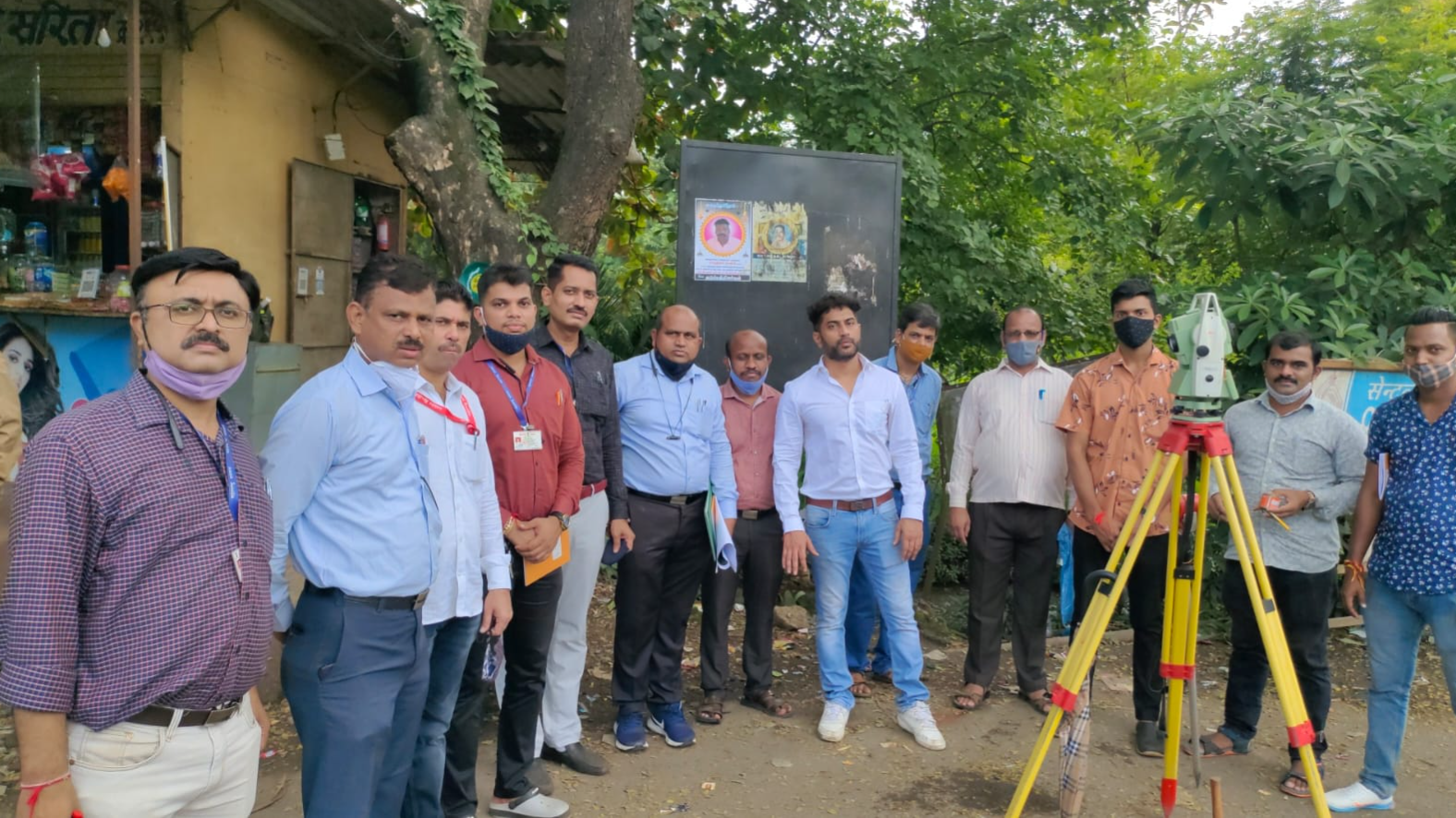 Aarey Forest Land joint Measurement