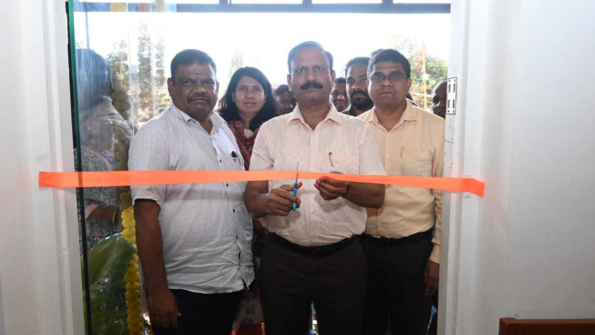 Inauguration of Bhupraman Dyslr Lanja 