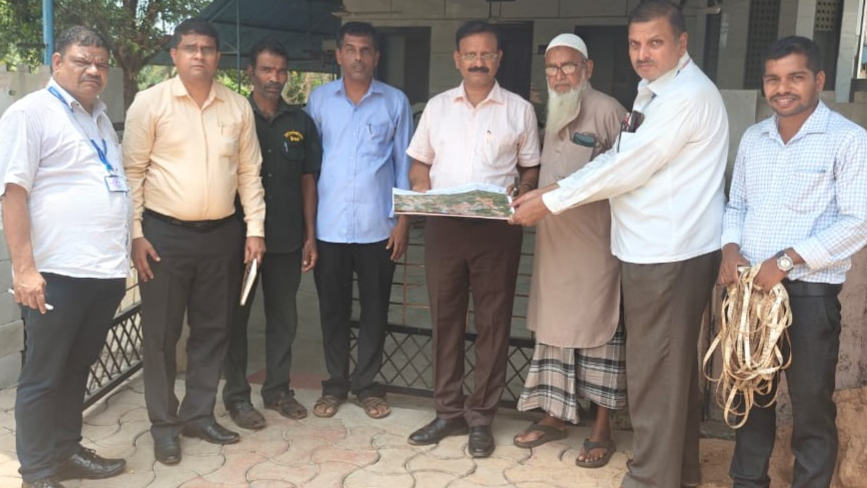 DDLR inspection  Svamitva Work  