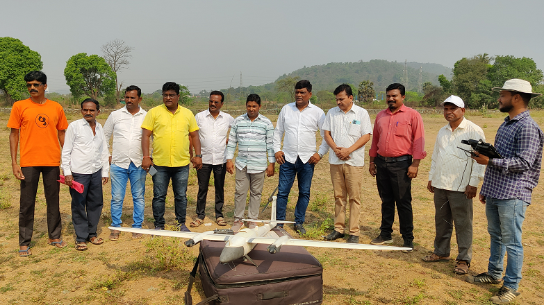 DRONE FLYING