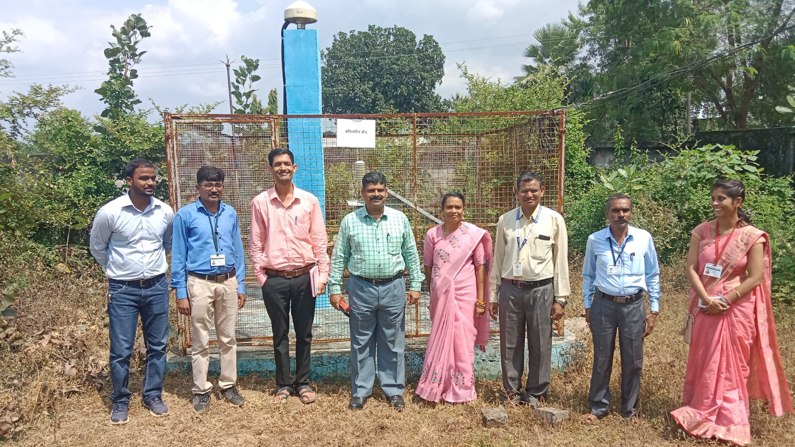 CORS Station Visit at Mulchera