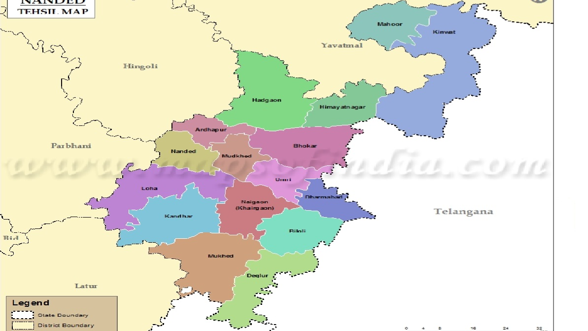 नांदेड प्रशासकीय रचना