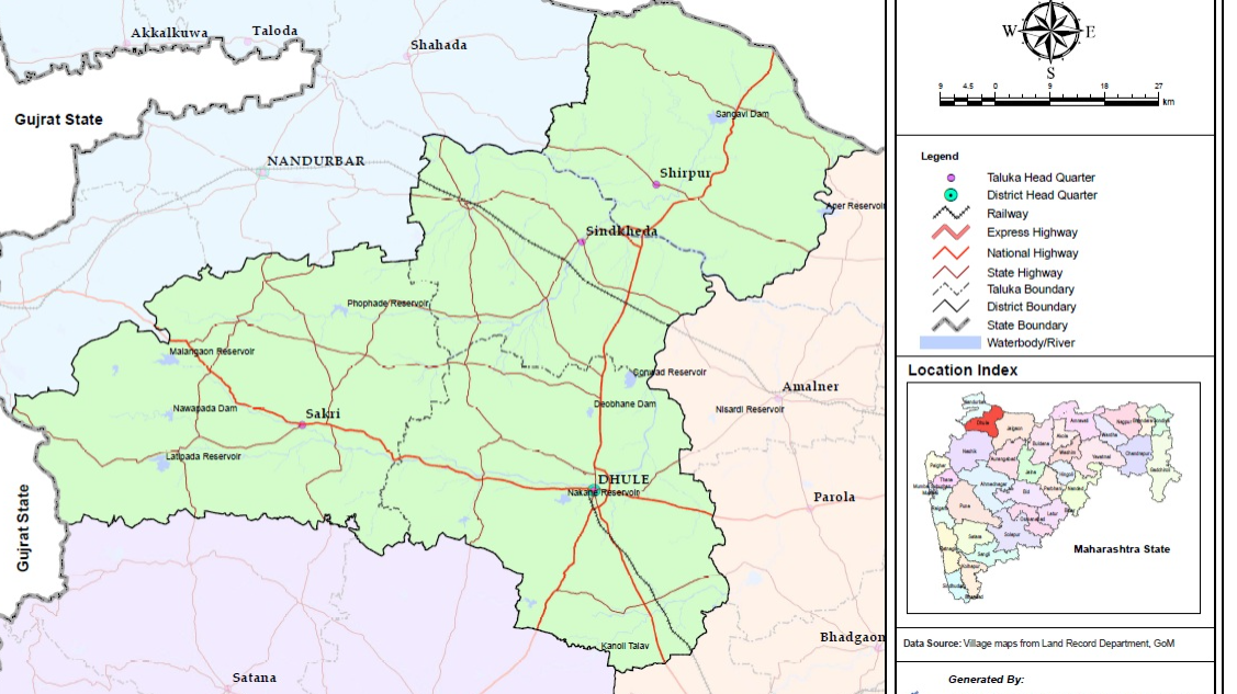 धुळे जिल्ह्याची ओळख
