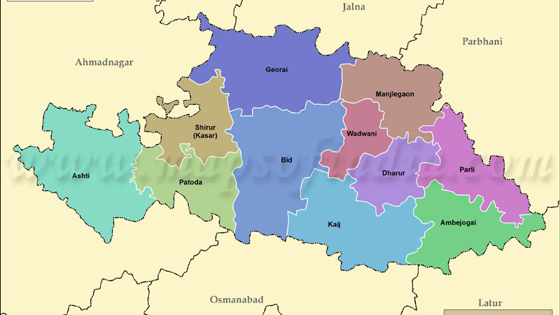 बीड प्रशासकीय रचना
