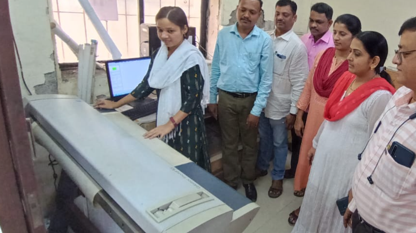 मुळ नगर भूमापन आलेखांचे स्कॅनिंग व डिजीटायझेशन 