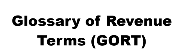 Glossary of Revenue Terms (GORT)